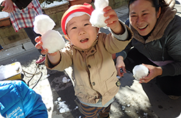 雪あそび